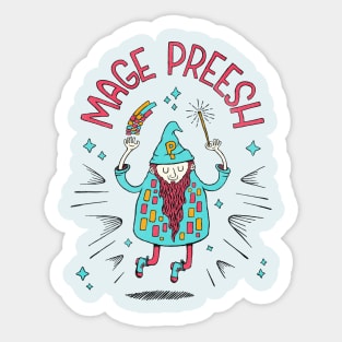 Mage Preesh Sticker